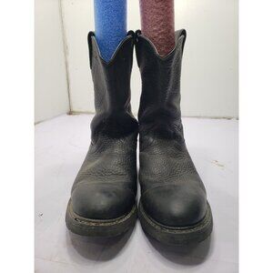 Ariat Men's Sierra Work Boot  Size 10.5 EE Black Leather Style Number 37201